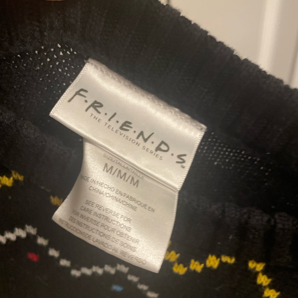 FRIENDS Black Sweater
